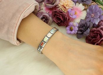 Charms Nomination Link 18K zawieszka złoto Różowe serce ze złotym sercem 030283 30 (3).jpg